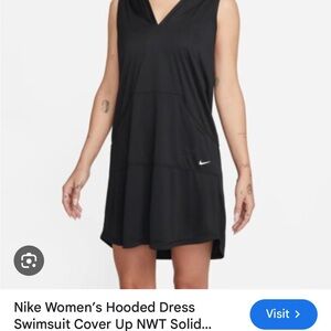 Nike Black Swim cover up